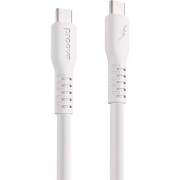Кабель Proove Eternal USB-C to USB-C 60W 1m White (CCET60002202)