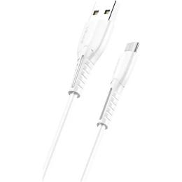 Кабель Usams U35 USB-A to MicroUSB 1m White