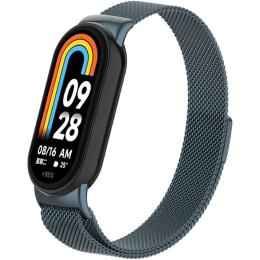 Ремінець ArmorStandart Milanese Magnetic Band для Xiaomi Smart Band 8 / 9 / 10 Titanium Grey (ARM69918)
