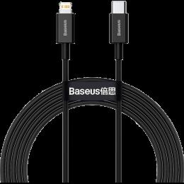 Кабель Baseus Superior Series Fast Charging USB-C to Lightning 20W 2m Black (CATLYS-C01)