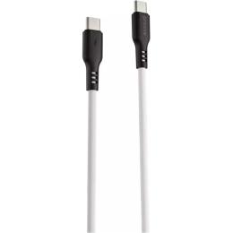 Кабель Proove Rebirth USB-C to USB-C 60W 1m White (CCRE60002202)
