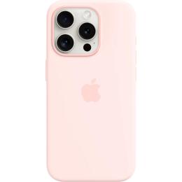 Чохол Apple Silicone Case with MagSafe для iPhone 15 Pro Light Pink (MT1F3ZM/A)