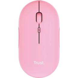 Миша Trust Puck Rechargeable Wireless Ultra-Thin Silent Pink (24125)
