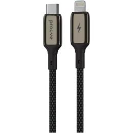 Кабель Proove Dense Metal USB-С to Lightning 27W 1m Black(CCDM27002101)