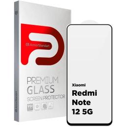 Захисне скло ArmorStandart Full Glue Pro Glass для Xiaomi Redmi Note 12 5G / Poco X5 5G Black (ARM65552)