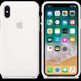 Чохол Silicone Case для Apple iPhone X White AAA