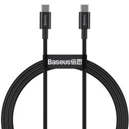 Кабель Baseus Superior Series Fast Charging USB-C to USB-C 100W 1m Black (CATYS-B01)