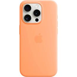 Чохол Silicone Case with MagSafe для Apple iPhone 15 Pro Orange Sorbet AAA