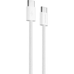 Кабель Proove Energy Stream USB-C to USB-C 60W 1m White (CCES60002202)