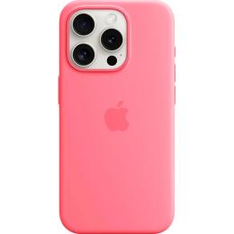 Чохол Silicone Case with MagSafe для Apple iPhone 15 Pro Pink AAA