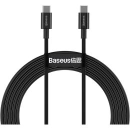 Кабель Baseus Superior Series Fast Charging PD USB-С to USB-С 2m 100W Black (CATYS-C01)