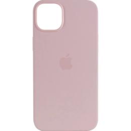 Чохол Silicone Case для Apple iPhone 15 Chalk Pink AA