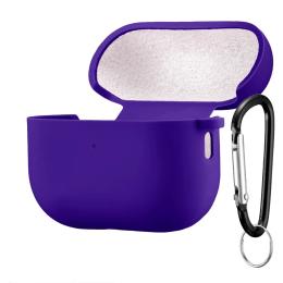 Чохол Silicone Case + Carbine для Apple AirPods Pro 2 Deep Purple
