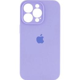 Чохол Silicone Case Camera Protect для Apple iPhone 16 Pro Elegant Purple AA