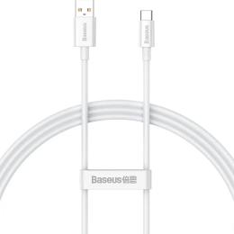 Кабель Baseus Superior Series Fast Charging USB-A to USB-C 100W 1m White (P10320102214-01)