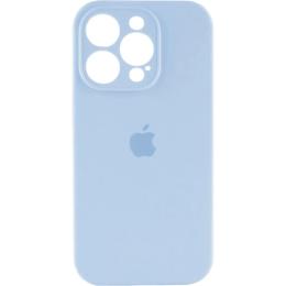 Чохол Silicone Case Camera Protect для Apple iPhone 16 Pro Mist Blue AA