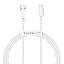Кабель Baseus Superior Series Fast Charging USB to USB-C 66W 1m (CATYS-02) White
