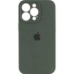Чохол Silicone Case Camera Protect для Apple iPhone 16 Pro Atrovirens AA