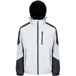 Термокуртка Ninetygo 3M Waterproof/warm Light Gray/Black L (6941413230841)