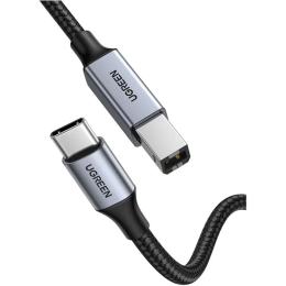Кабель Ugreen US370 USB-C - USB-B 1.0m (80805)