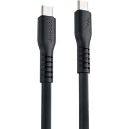 Кабель Proove Eternal USB-C to USB-C 60W 1m Black (CCET60002201)