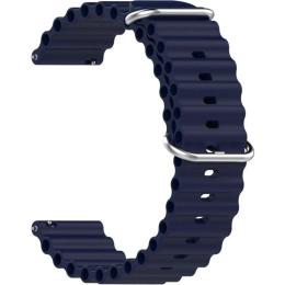 Універсальний ремінець для смарт-годинників Ocean Band 22mm Midnight