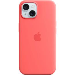 Чохол Apple Silicone Case with MagSafe для iPhone 15 Guava (MT0V3ZM/A)