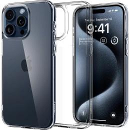Чохол Spigen Ultra Hybrid Case для Apple iPhone 15 Pro Crystal Clear (ACS06707)