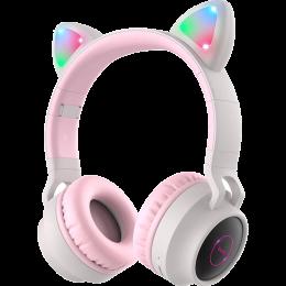 Навушники Hoco W27 Cat Ear Stereo Bluetooth Headphones Grey (718457)