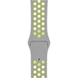 Ремінець Sport Nike для Apple Watch 42/44/45/46/49mm Gray/Yellow