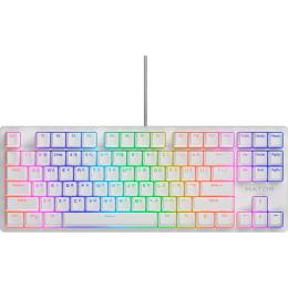 Клавіатура Hator Rockfall 2 Mecha TKL Orange USB White (HTK-521)