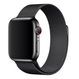 Ремінець Milanese Loop Magnetic Band для Apple Watch 42/44/45/46mm Black