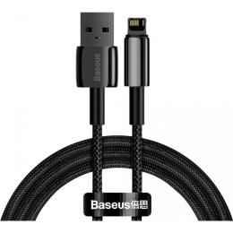 Кабель Baseus Tungsten Gold USB to Lightning 1m Black (CALWJ-01)