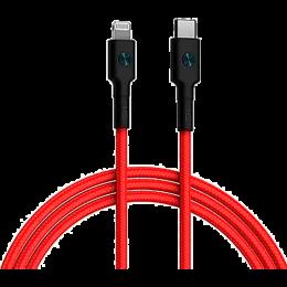 Кабель Xiaomi ZMi Kevlar USB-C/Lighting 30cm (AL872) Red