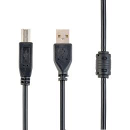 Кабель Maxxter USB 2.0 AM/BM 1m Black (UF-AMBM-1M)