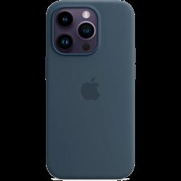 Чохол Apple Silicone Case with MagSafe для Apple iPhone 14 Pro Storm Blue (MPTF3)
