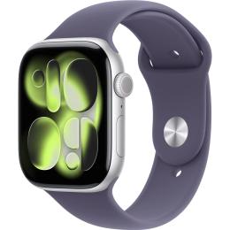 Смарт-годинник Apple Watch Series 11 GPS 42mm Silver Aluminum Case with Purple Fog Sport Band M/L (MEU74)