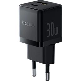 Мережевий зарядний пристрій Baseus Palm Fast Charger 30W Cluster Black (P1011160A113-00)