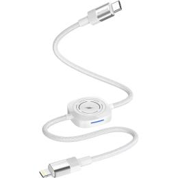 Кабель Proove Multi Charging USB-C to Lightning 27W White (CCMT27004101)