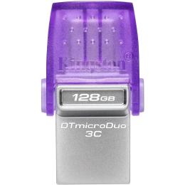 USB флеш-накопичувач Kingston DataTraveler microDuo 3C 128GB USB-A + USB-C 3.2 Gen 1 (DTDUO3CG3/128GB)