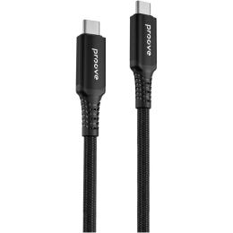 Кабель Proove Speed Line USB-C to USB-C 240W USB 4.0 1m Black (CCSL60002201)