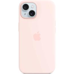 Чохол Silicone Case with MagSafe для Apple iPhone 15 Storm Light Pink ААА