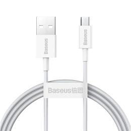 Кабель Baseus Superior Series Fast Charging Micro USB 2A 2m White (CAMYS-A02)