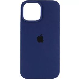 Чохол Silicone Case для Apple iPhone 14 Pro (Deep Navy) AA