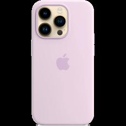 Чохол Silicone Case з MagSafe для Apple iPhone 14 Pro (Lilac) ААА