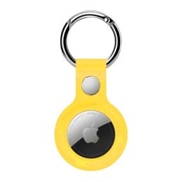 Чохол для Apple AirTag Silicone Key Ring (Yellow) HC