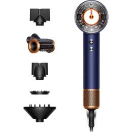 Фен Dyson Supersonic Nural Straight+Wavy Prussian Blue/Rich Copper (122612-01)