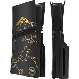 Сменная панель DK Faceplate Replaceable 4in1 для PlayStation 5 Pro Blue-Ray Faceplate Ghost Black Yotei