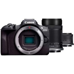 Бездзеркальний фотоапарат Canon EOS R100 Kit RF-S 18-45mm + RF-S 55-210mm IS STM (6052C036) UA