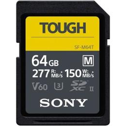 Карта памяти Sony SDXC Tough M 64GB UHS-II U3 V60 (SFM64T.SYM)
